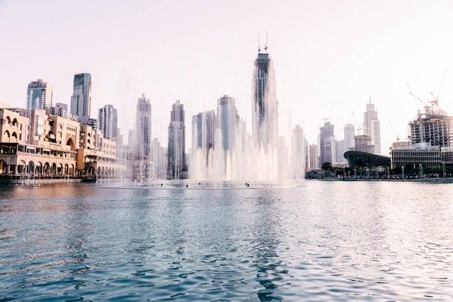 Dubai fountain show