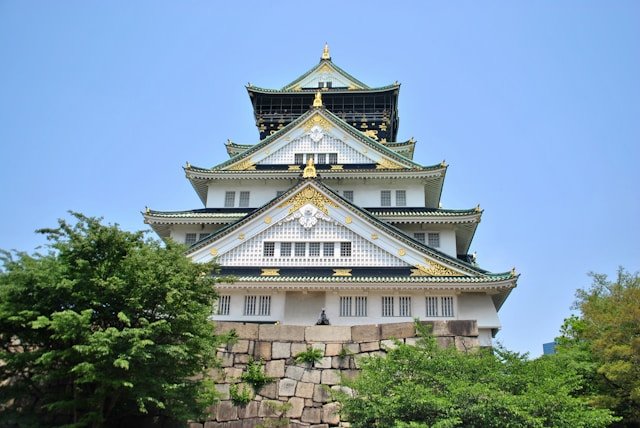 Osaka Castle, Shogun location